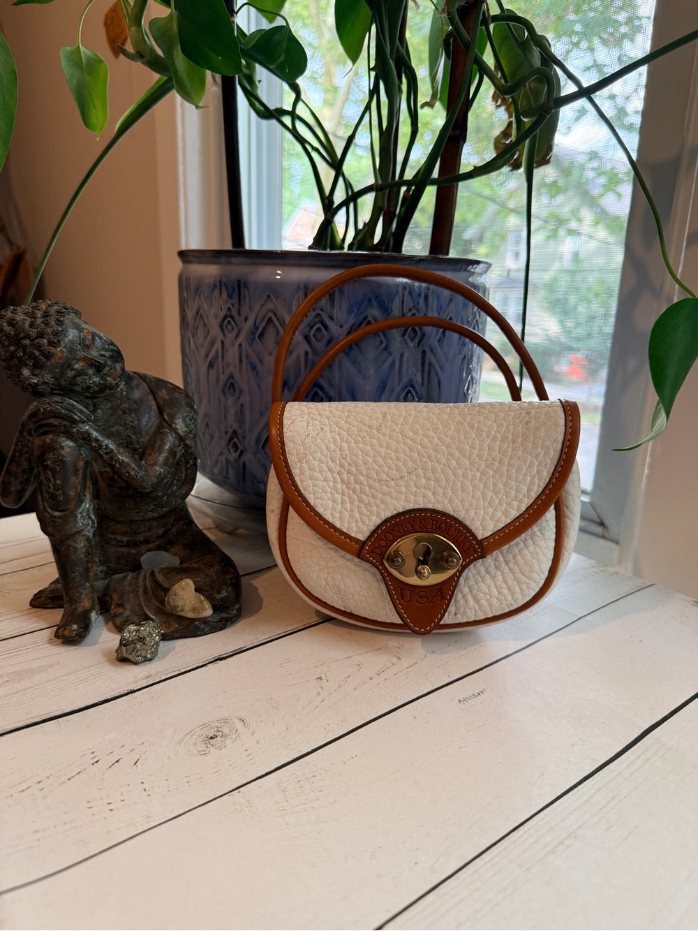 Dooney & Bourke | Vintage AWL Cavalry Mini Crossbody/Belt Bag (1990s)